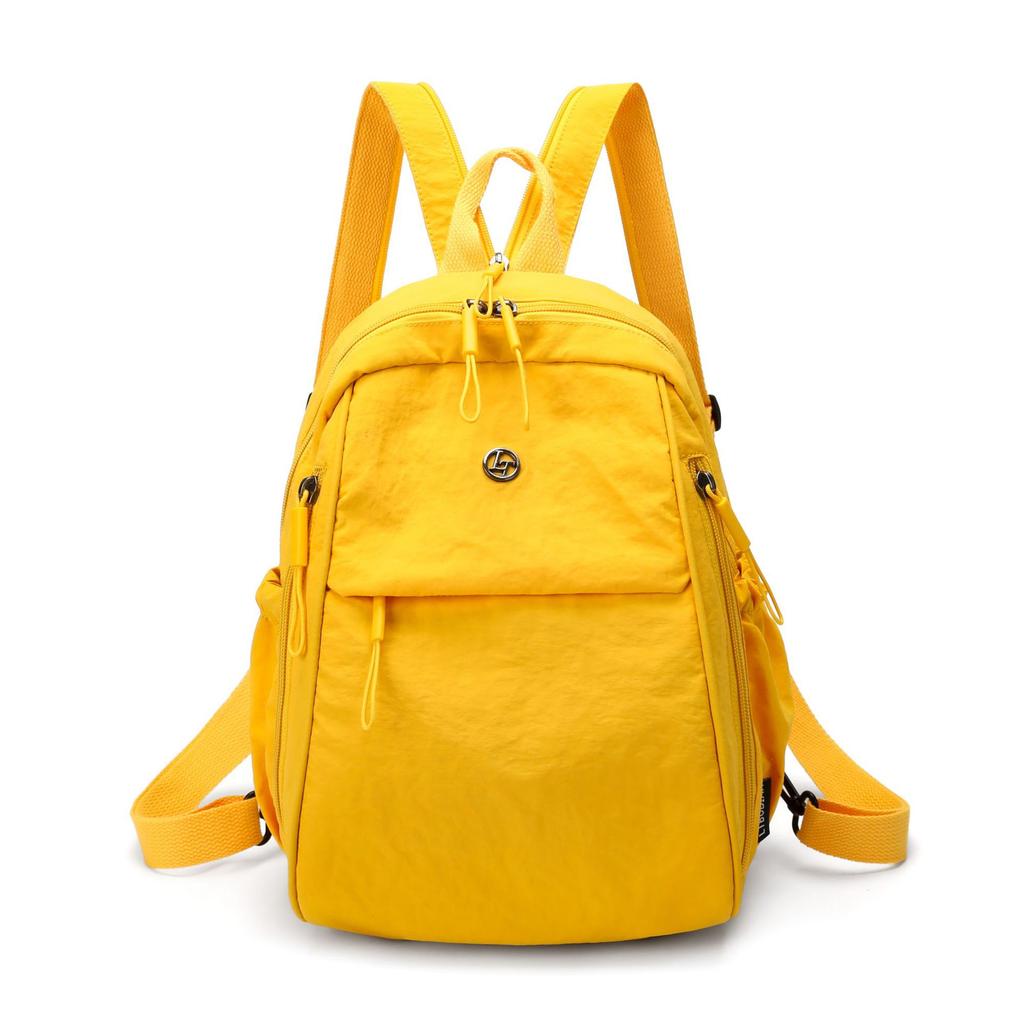 Schoolbag Backpack Women's Simple Lightweight Large Capacity Breast Bag Outdoor Leisure Crossbody Bag Backpack Multifunctional Commuter Bag