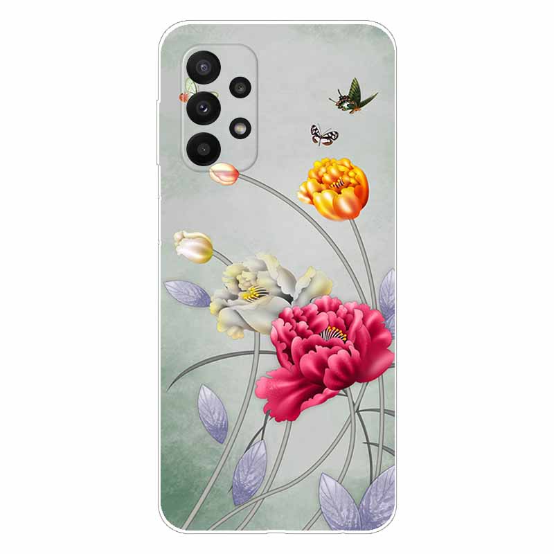 Für Samsung Galaxy A23 5G Hülle Abdeckung Weiche Silikon Rückseite Für Samsung A23 4G 6,6'' Stoßfeste Hülle Abdeckung Fundas A 23 Bemalt