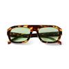 Vintage Yellow Oversized Square Sunglasses Women Men Luxury Designer Flat Top Tortoiseshell Sunglasses Lentes  Mujer S3917