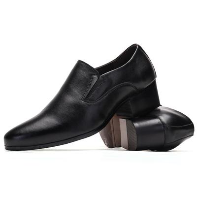 2025 Direktverkauf neue Herren-High Heels 6CM spitze Lederschuhe Leder Trend Erhöhung Herrenschuhe High Heels 8cm Lederschuhe