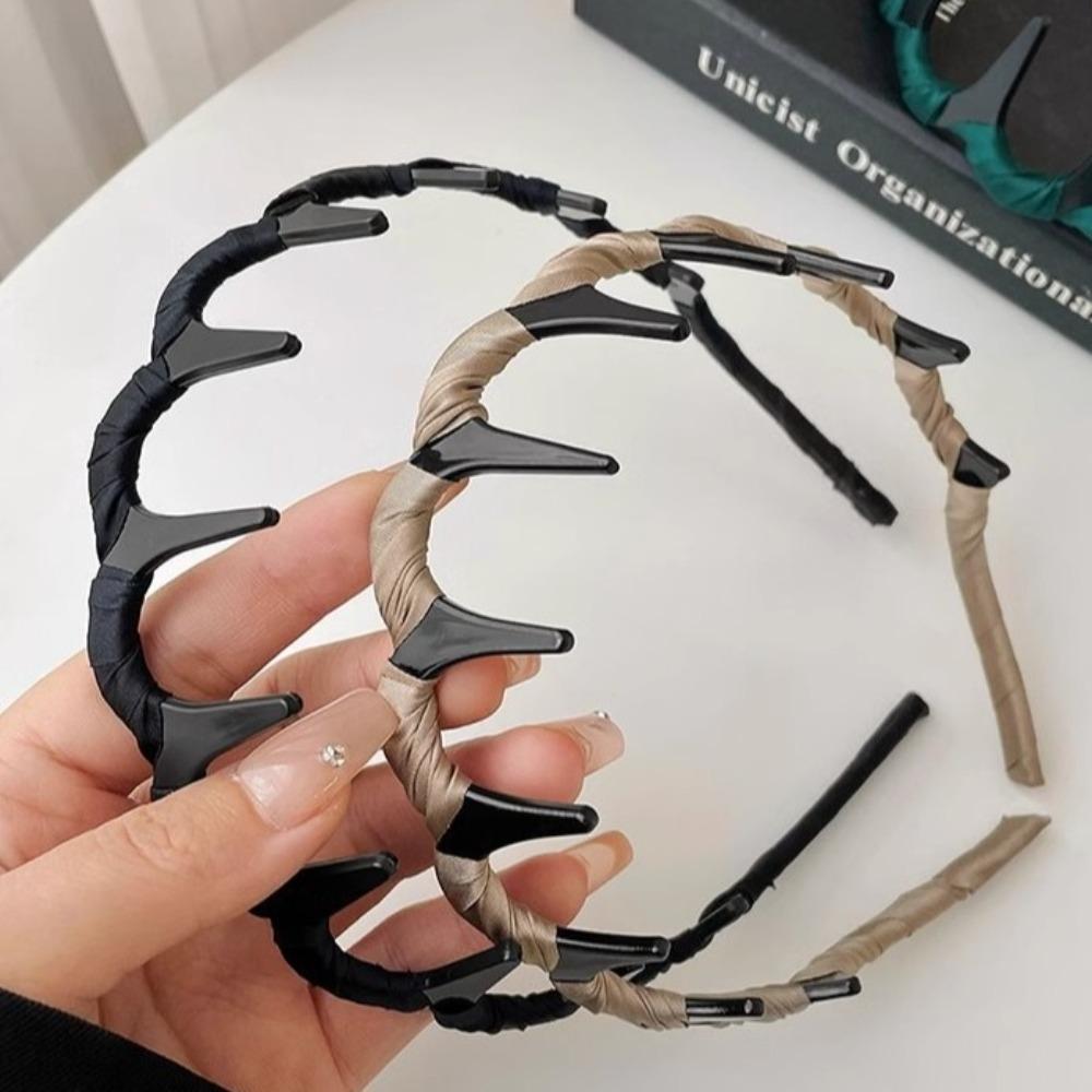 Wave Comb Sports Headbands Non-Slip Headwear Fashion Hair Accessories  for Women