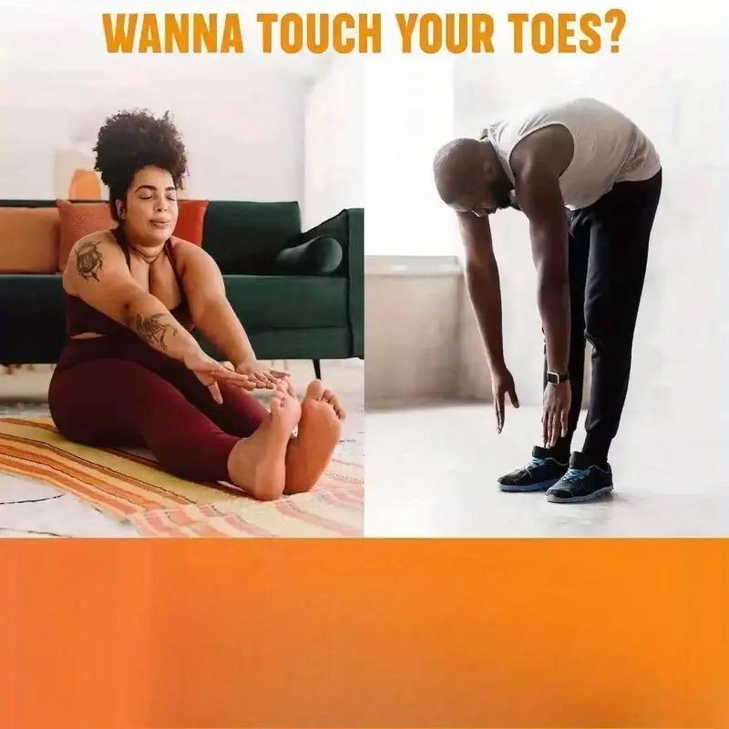 

Adjustable Yoga Strap Flexibility Exercise Comfortable Stretching Belt Fitness Band For Home Gym Yoga Dance Flexibility Training 1pc