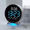 Digital Alarm Clock for Bedroom Electric Desk Clock with Large Number Temperature USB Port Loud Alarm LED Digital Clock