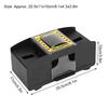Adult Elderly Electric Automatic 2 Deck Labor Saving Card Shuffler Tool Accessory