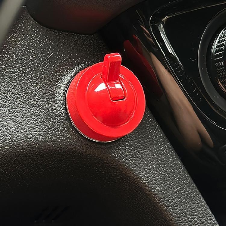 Push to Start Button Cover Sticker Auto Engine Ignition Switches Protector Cover Button Start Button Decals for Car