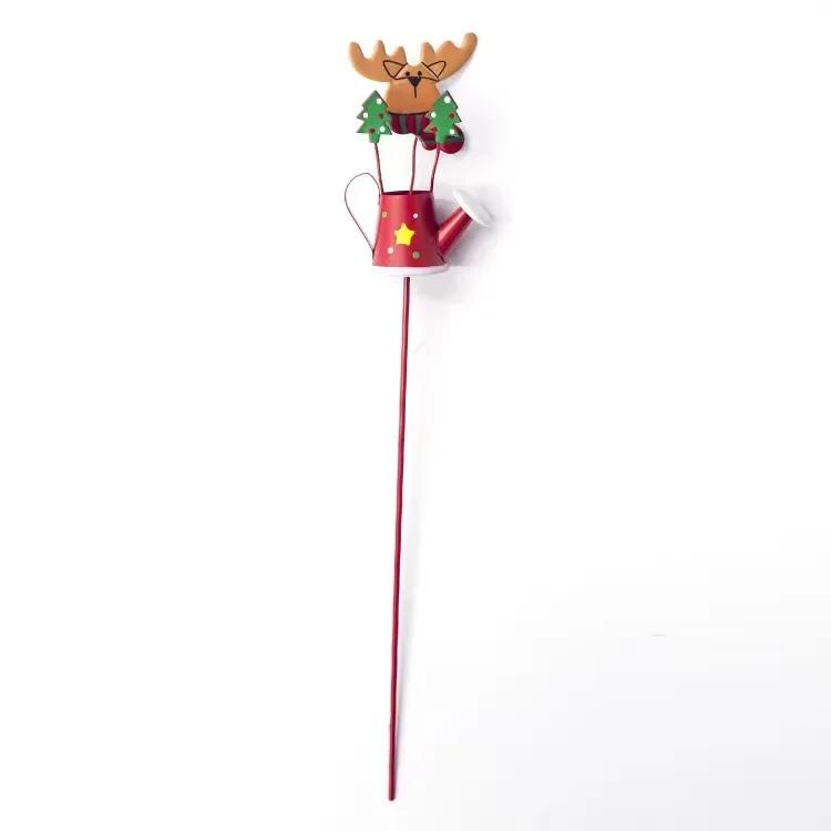 Christmas Series Metal Inserts Home Holiday Decorations Flower Pots Mini Creative Flower Arrangements Handicrafts Home Decor