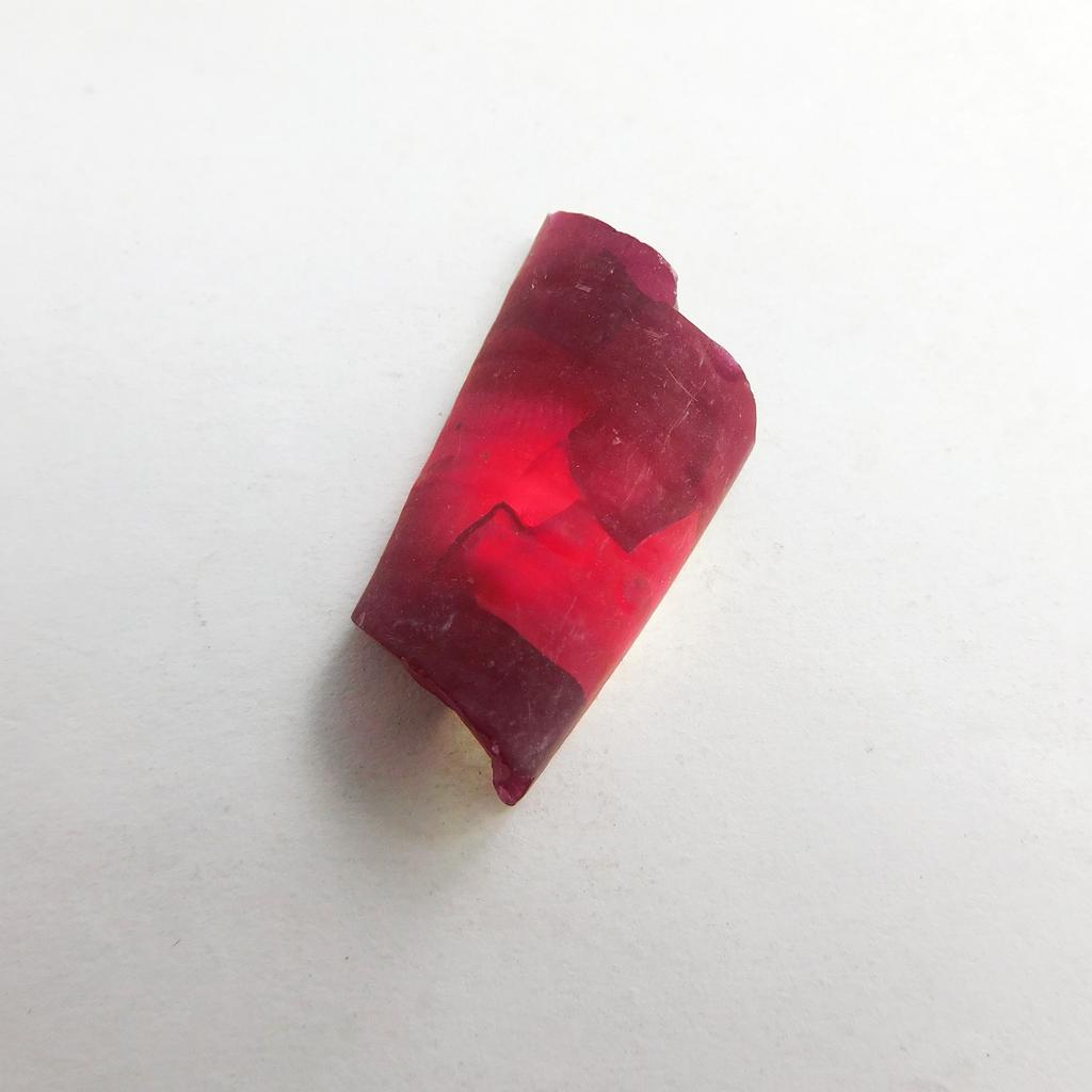 Natural CERTIFIED Red 54.80 Ct Ruby Rough Uncut Huge Size Loose Gemstone P-1026-Sa