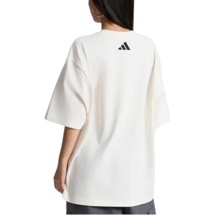 Adidas SS26 Round Neck Short Sleeve Pullover T-Shirt Unisex tops KX4865