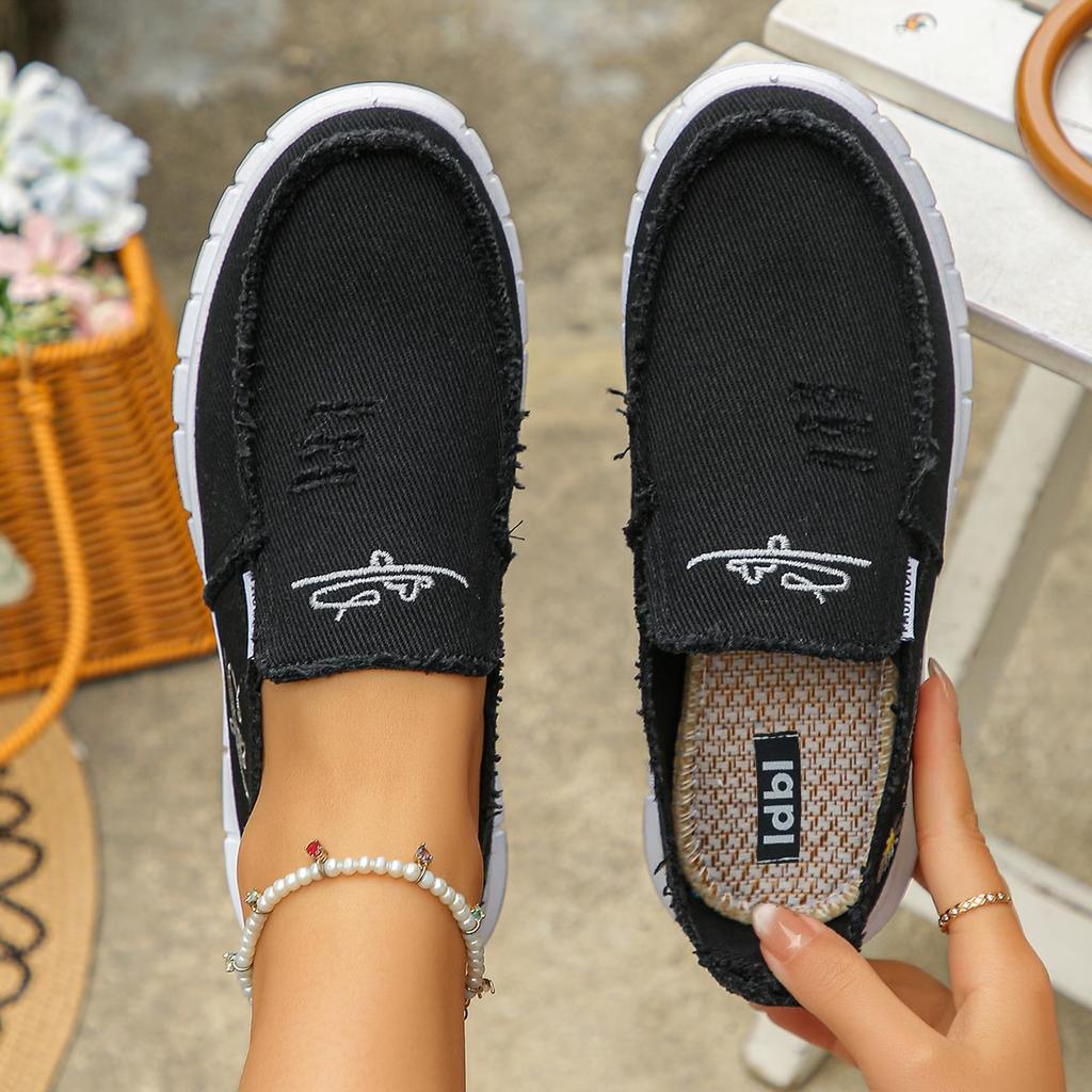 Women' Lightweight Breathable Slip-On Loafers - Low-Top Sneakers Suitable for Casual Wear, /Outdoor Walking Shoes, Women Shoes