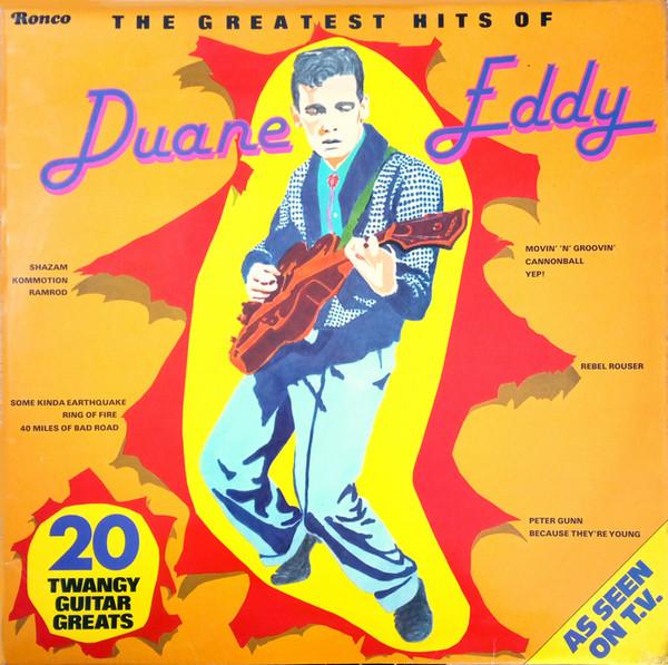 LP Record DUANE EDDY - The Greatest Hits Of Duane Eddy RTL2035 Ronco 1979 UK Rock Used