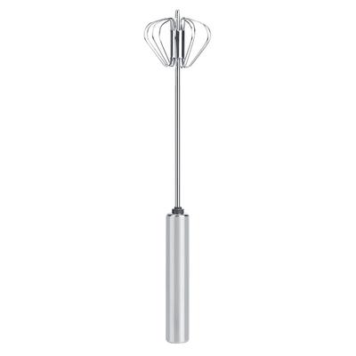 Household Stainless Steel Semi Automatic Egg Beater Cream Mixer Blender Kitchen Utensil 34x7cm