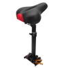 Electric Scooter Seat Saddle Aluminum Foam Foldable Shock Absorbing Seat Saddle Replacement for M365