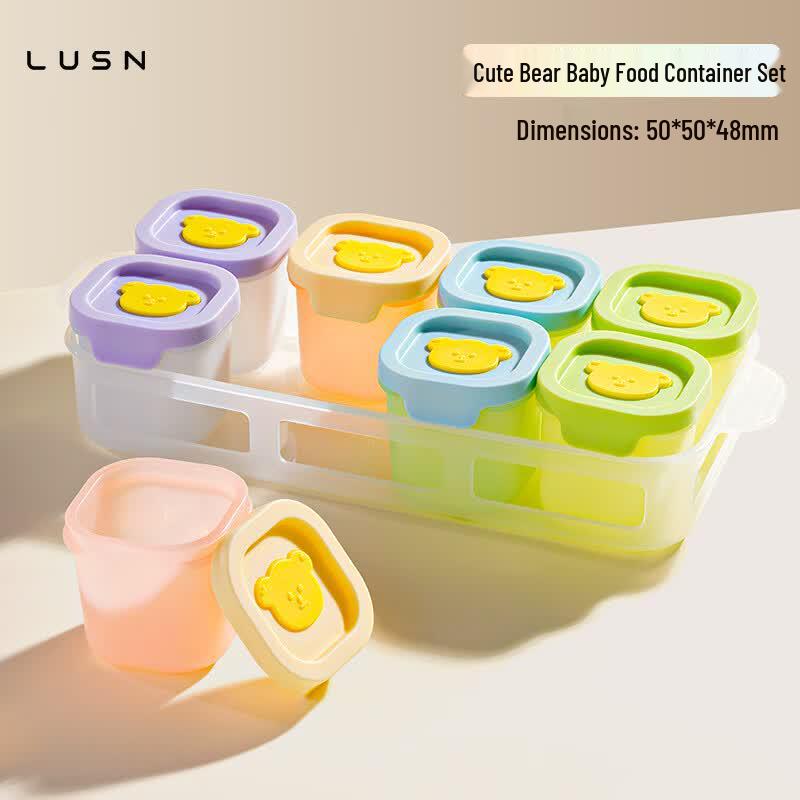 LUSN Silicone Baby Food Freezer Tray