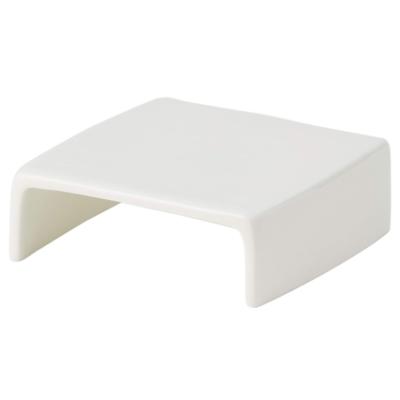 NARUMI Descanso de Pauzinhos Grão de Pedra Simples e Pequeno Micro-ondas Lava-louças Descanso, Relevo, 7cm, Branco, Elegante, Suporte, Aquecimento, Seguro, 51095-9797