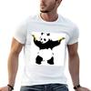 Tricou cu șablon Bad Panda bărbat tricou bumbac gros tricou bărbat tricouri bumbac pentru bărbat bumbac f