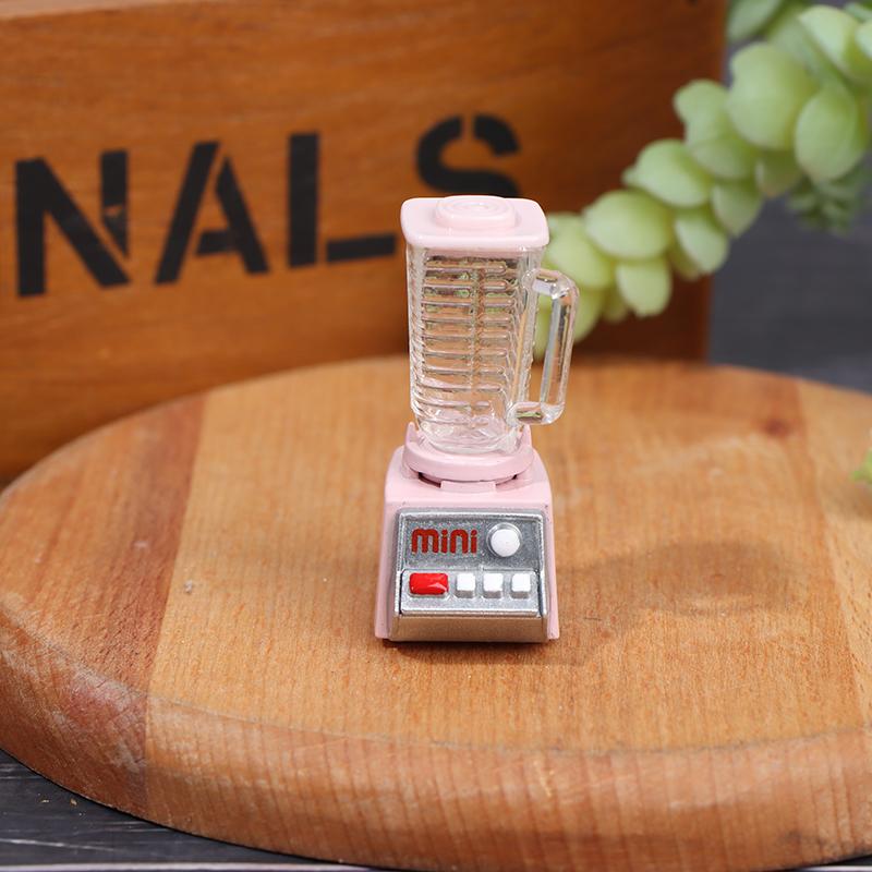 10 Styles Mini Electric Juicer Resin Model Toy Dollhouse Kitchen Furniture Miniature Decor Accessories For Dolls Accessories