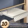 Strong Anti-Slip Plastic Pants Hanger Clips Clothes Drng Clips Smooth Surface Design for Jeans And Skirts Home Use