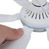 5W 5V Plastic Hanging Fan For Car Tent Garage 16.5 " Leaves 10.7 Foot Cable USB Operated Quiet Operation