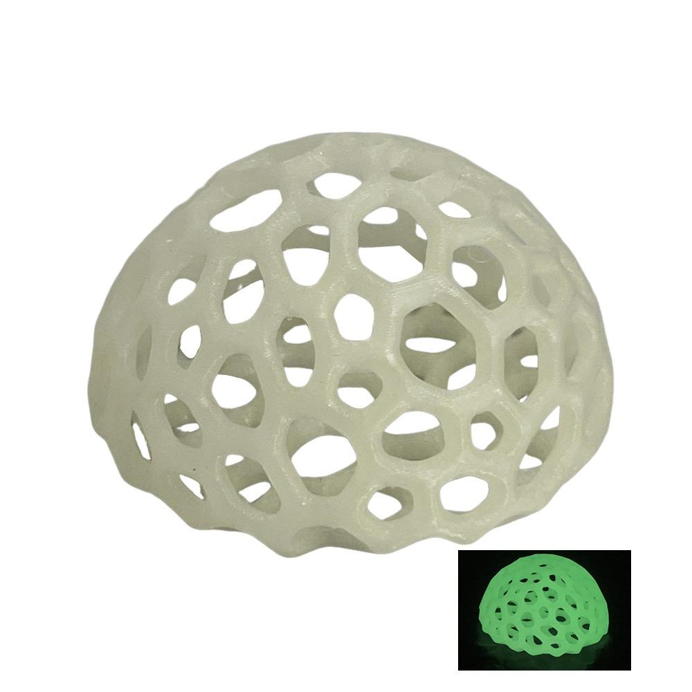 Plastik Karides Üretim Mağarası Işıklı Küçük Balık Mağarası Akvaryum Tankı Mağarası Balık Tankı Dekorasyonu