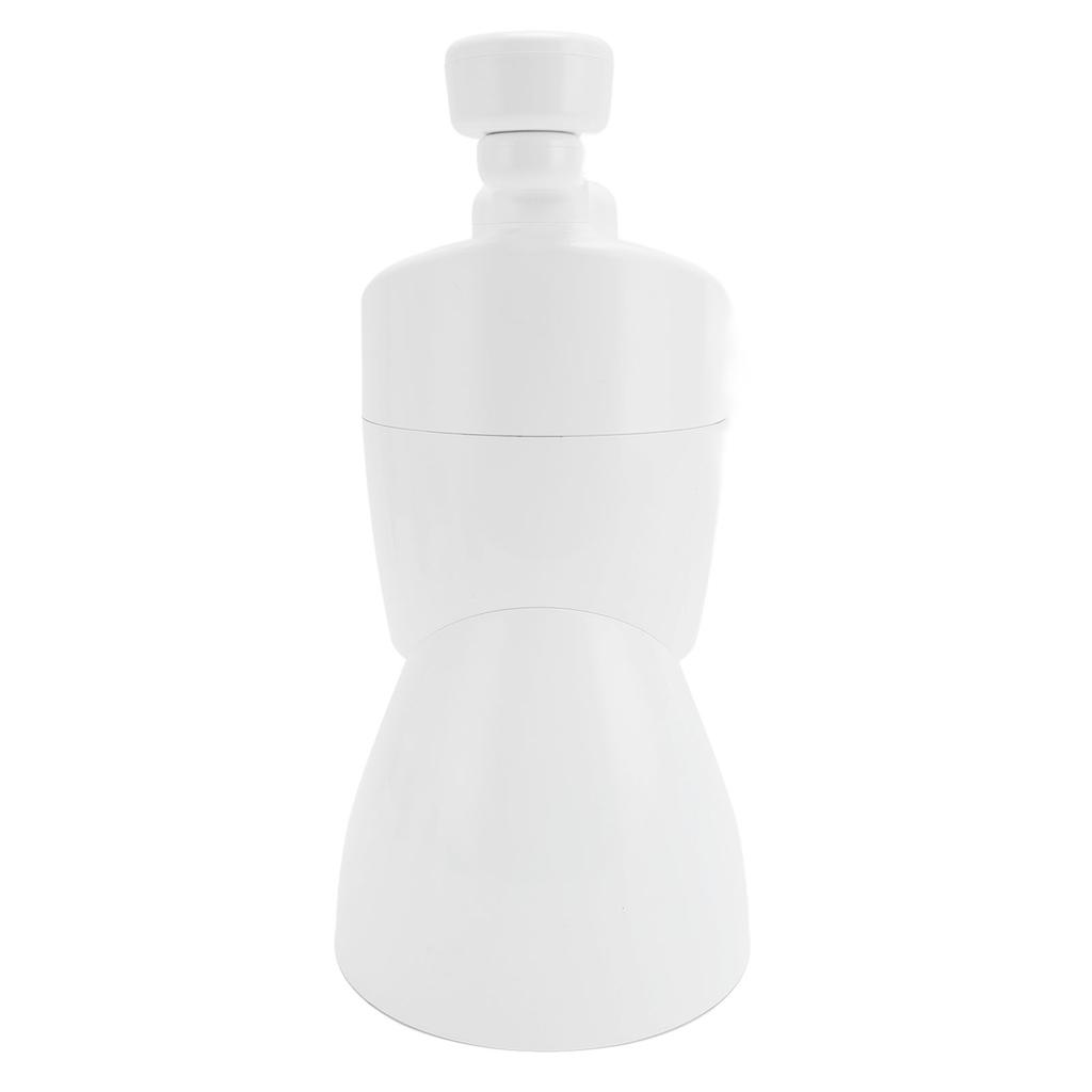 Handkurbel-Eisraspler 420 Edelstahl Manuelle Schnee-Eis-Kegelmaschine Slushie-Maker für Zuhause Outdoor Kommerzielle Nutzung mit Schüssel