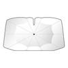 Full Bend Handle Front Windshield Sunshade: Umbrella-Style, Heat-Insulating Sun Protection with Pull Rope