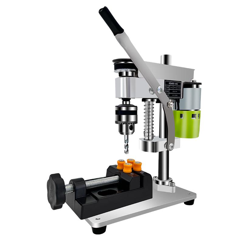 Compact High-Precision Desktop Drill Press for DIY and Watch Repair