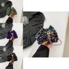 Stylish Bucket Bag With Shimmering Sequins In Black Purple Green Or Colorful Options