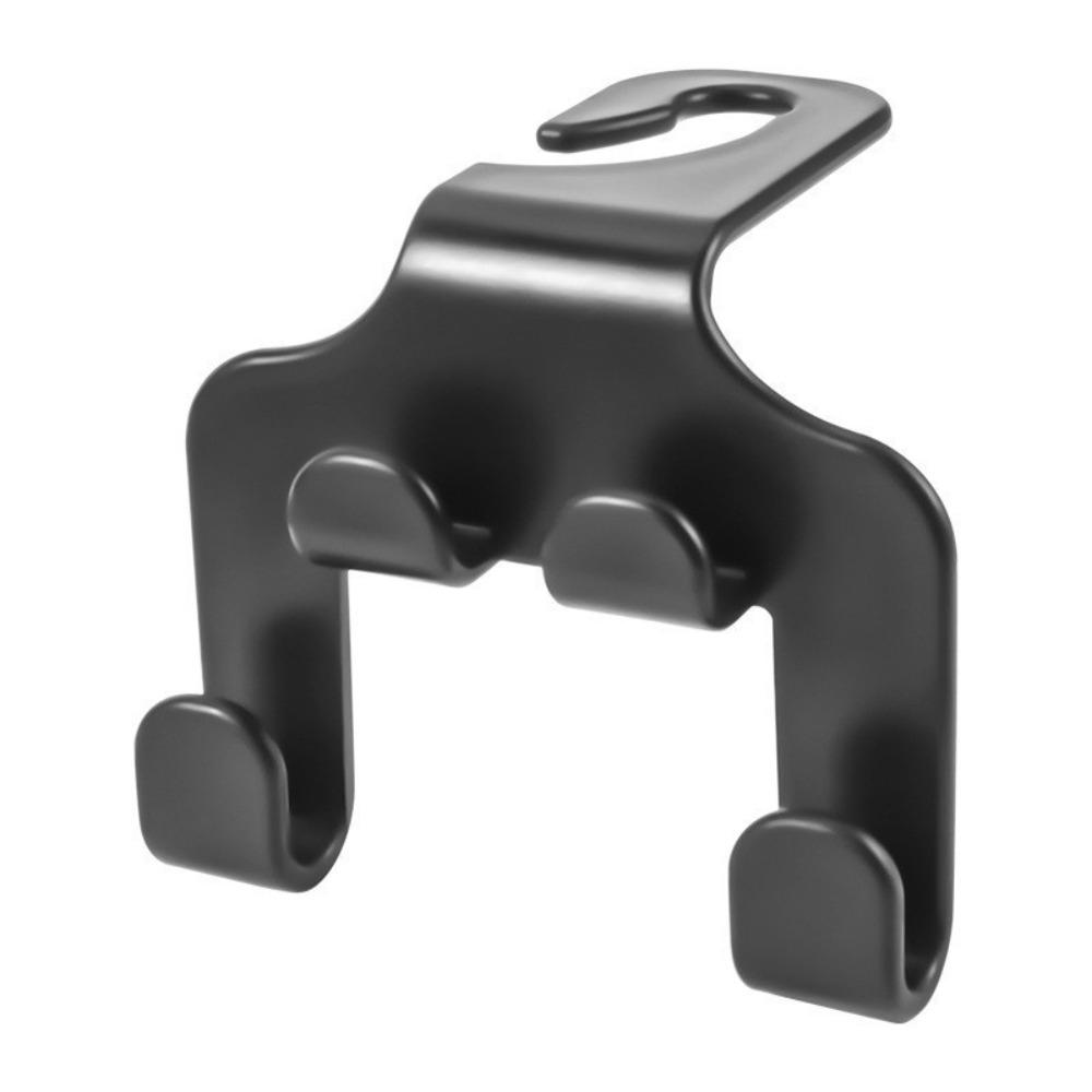 2pcs 2 In 1 Car Seat Headrest Hook Phone Holder Seat Back Hanger Car Seat Back Hook  Mobile Phone