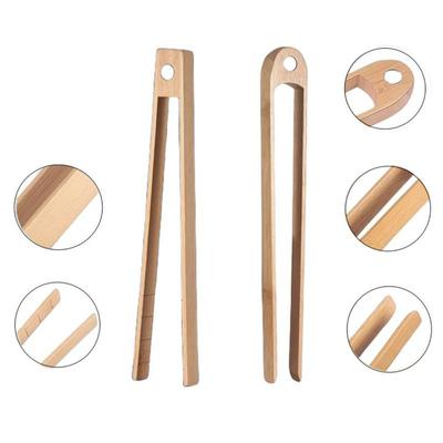 1 PIÈCE Pinces à Toaster en Bois Support Magnétique Conception à Tête Ronde Réutilisables Faciles à Nettoyer Outils de Cuisine Ustensiles pour Faire du Pain