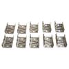 Cleaning Clips 30 35 Mm Water Drainage Clip 30mm 35mm Clips Optimal Power Generation Outdoor Weather Resistant