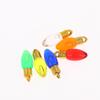 10 Pcs Plastic Colorful Mini Bulb For Making Christmas Party Decor Diy Hanging Lamp Materials