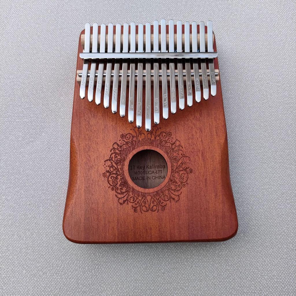 Kalimba Palcové piano - 17 a 21 tónů, Populární malý hudební nástroj