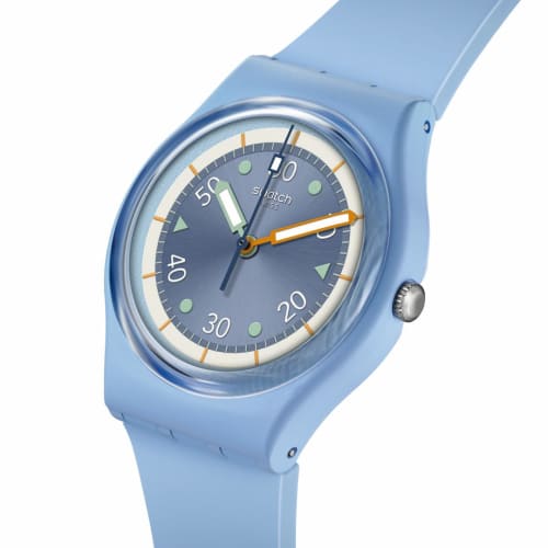 Swatch Frozen Waterfall SO31L100 Blue Watch