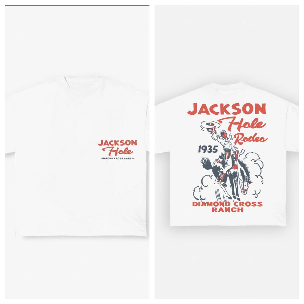 Diamond Cross Ranch Cotton T-shirt Unisex Men Women Summer Short Sleeve Fashion Top Casual Vintage Fashion Daily Vintage Tee