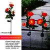 1/3 Heads LED Simulated Solar Lights Waterproof 5 Colors Outdoor Decorative Solar Light Lawn Decoration Landscape Light