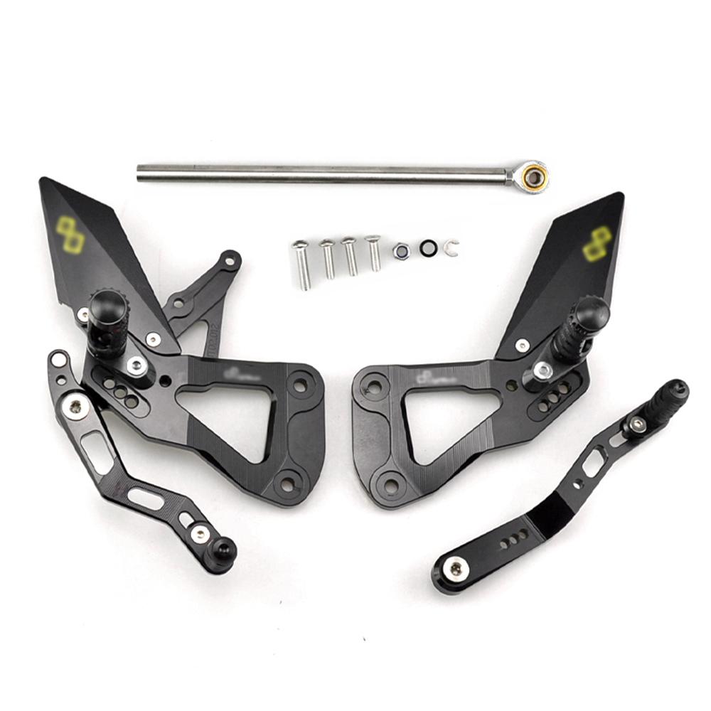 Motorcycle FOOTBOARDS For SUZUKI GSXR-1000 2017-2024 Rear Sets Heighten Pedal Adjustable Rearsets FootPegs Shift Lever Brake