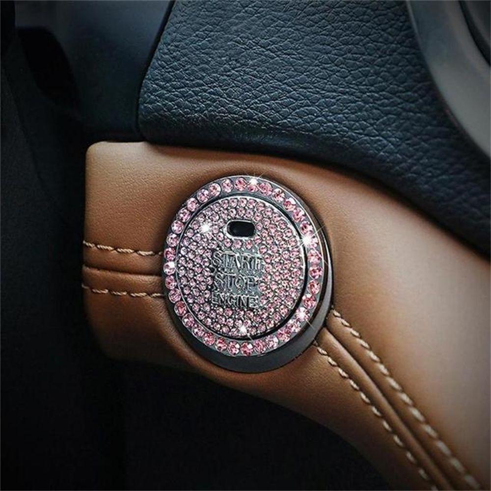 Sticker Engine Ignition Start Switch Button Decor One-click Start Button Button Protective Cover
