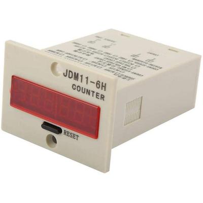 0-999999 Digital LED Counter Electronic Counter M11-6H AC220V