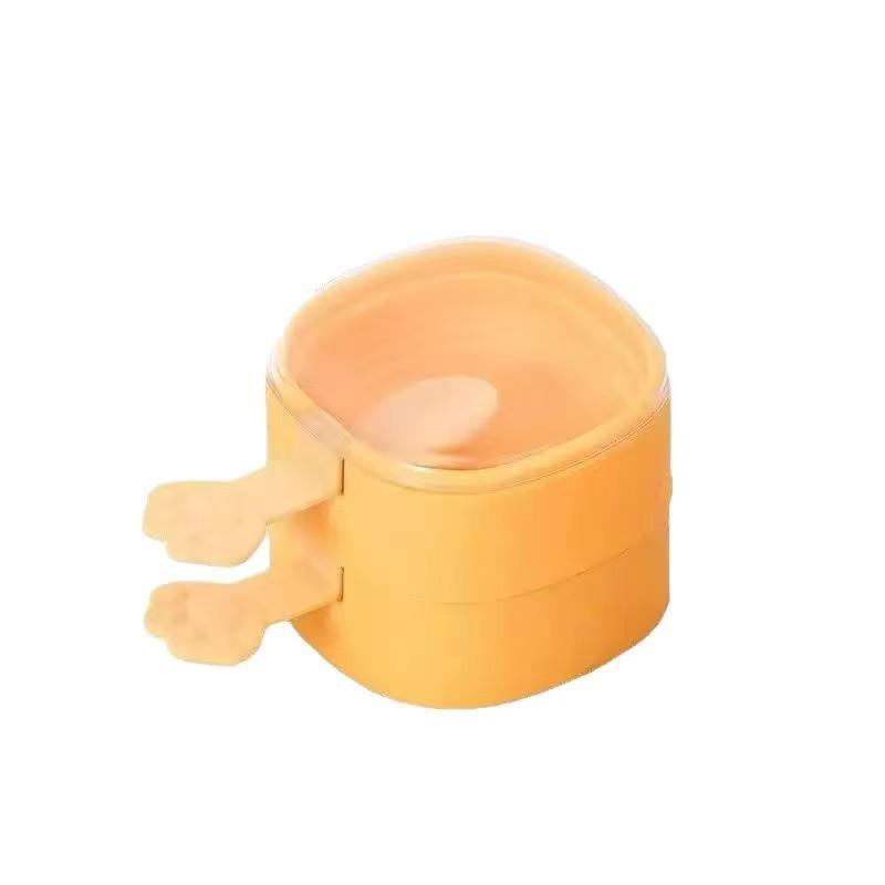 Cute Cheese Silicone Ice Cream & Popsicle Molds for Kids - Household Ice Tray and Ice Cube Box