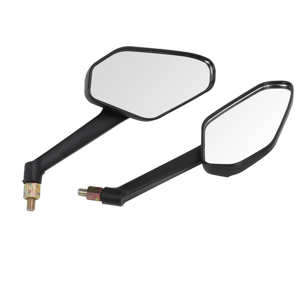 2pcs Handlebar Bike Mirror Scratch Resistant Glass Lens 360 Degree Ajustable Safe Rearview Mirror for Mountain City