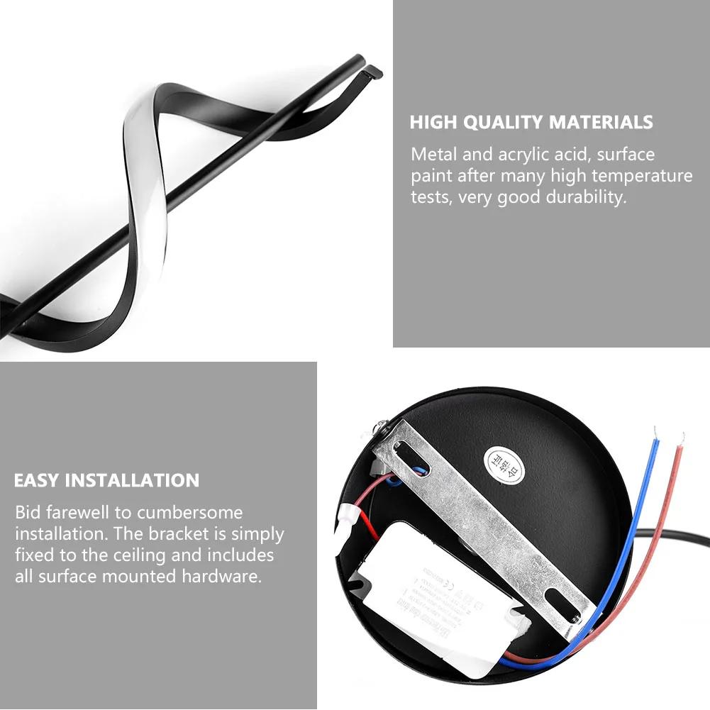 Rings Circle Ceiling Hanging Modern Luxury LED Chandelier Pendant Lights Nordic Home Light Suspensions Luminaire Home Decoration