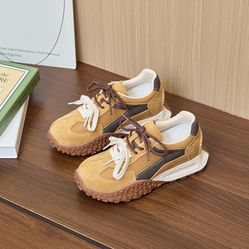 

thick-soled women s invisible inner height-increasing shoes, small versatile casual sports shoes 40