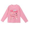 LUSON Girls' Cartoon Long-Sleeve T-Shirt