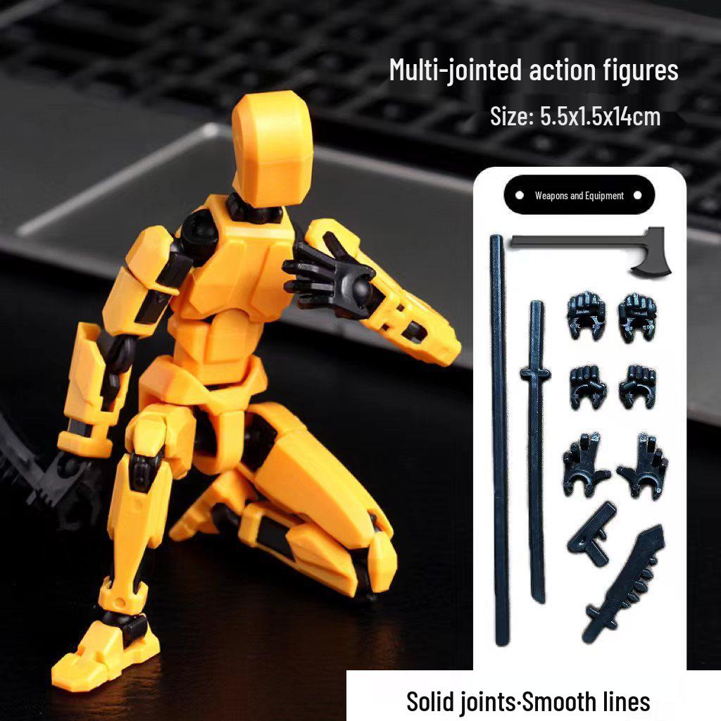 

Магнитная подвижная фигурка: Кукла-манекен для декомпрессии 6-го поколения «Сделай сам»