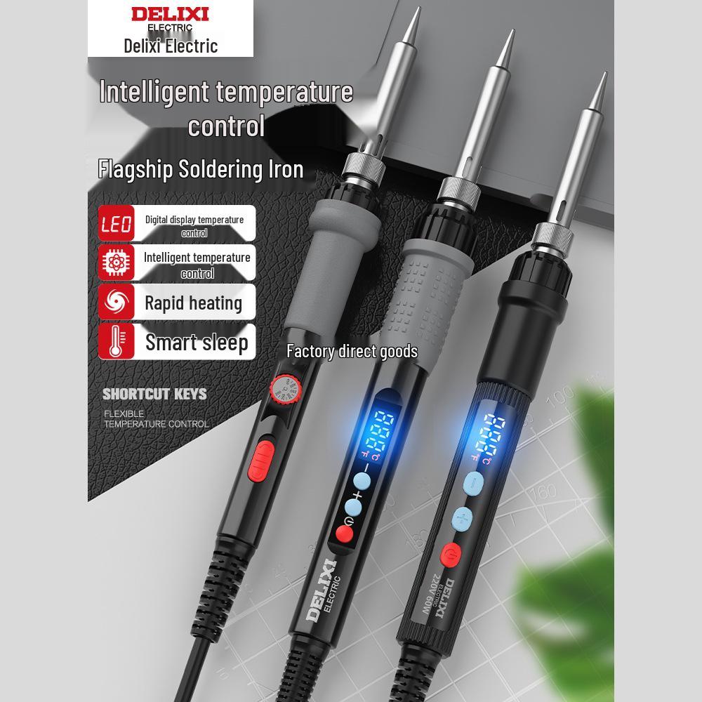Delixi Electric Soldering Pen: Compact Household Repair Tool and Welding Artifact