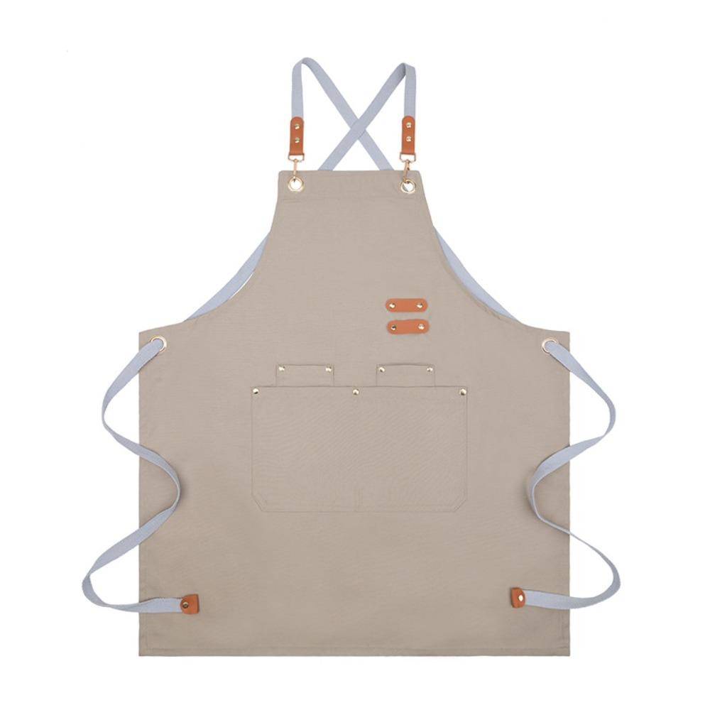 Waterproof Chef Apron Oil-proof Anti-fouling Kitchen Cooking Smock Sleeveless Breathable Catering Work Clothes for Home Kitchen
