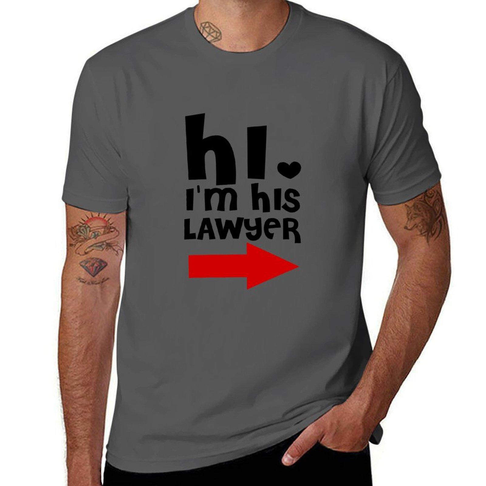 

luxury His casual man T-Shirt I m shirt t man shirt Lawyer t 4XL