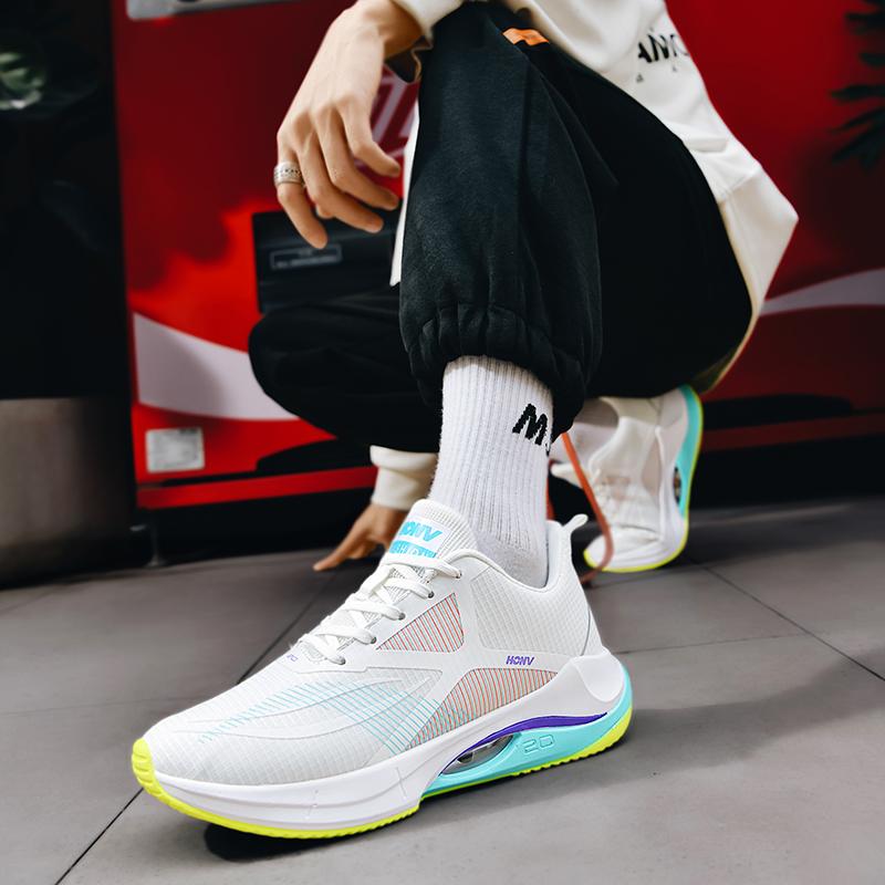 Men and Women Outdoor Casual Jogging Sneakers Running Shoes Lightweight Elastic Designer Male Breathable 2026 New Sport Shoes