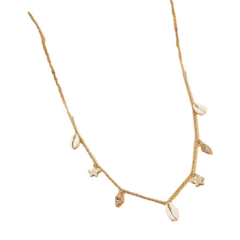 European and American Waist Chain Women Summer Beach Shell Conch Star Decoration Sexy Casual Women Waist Chain Body Chain