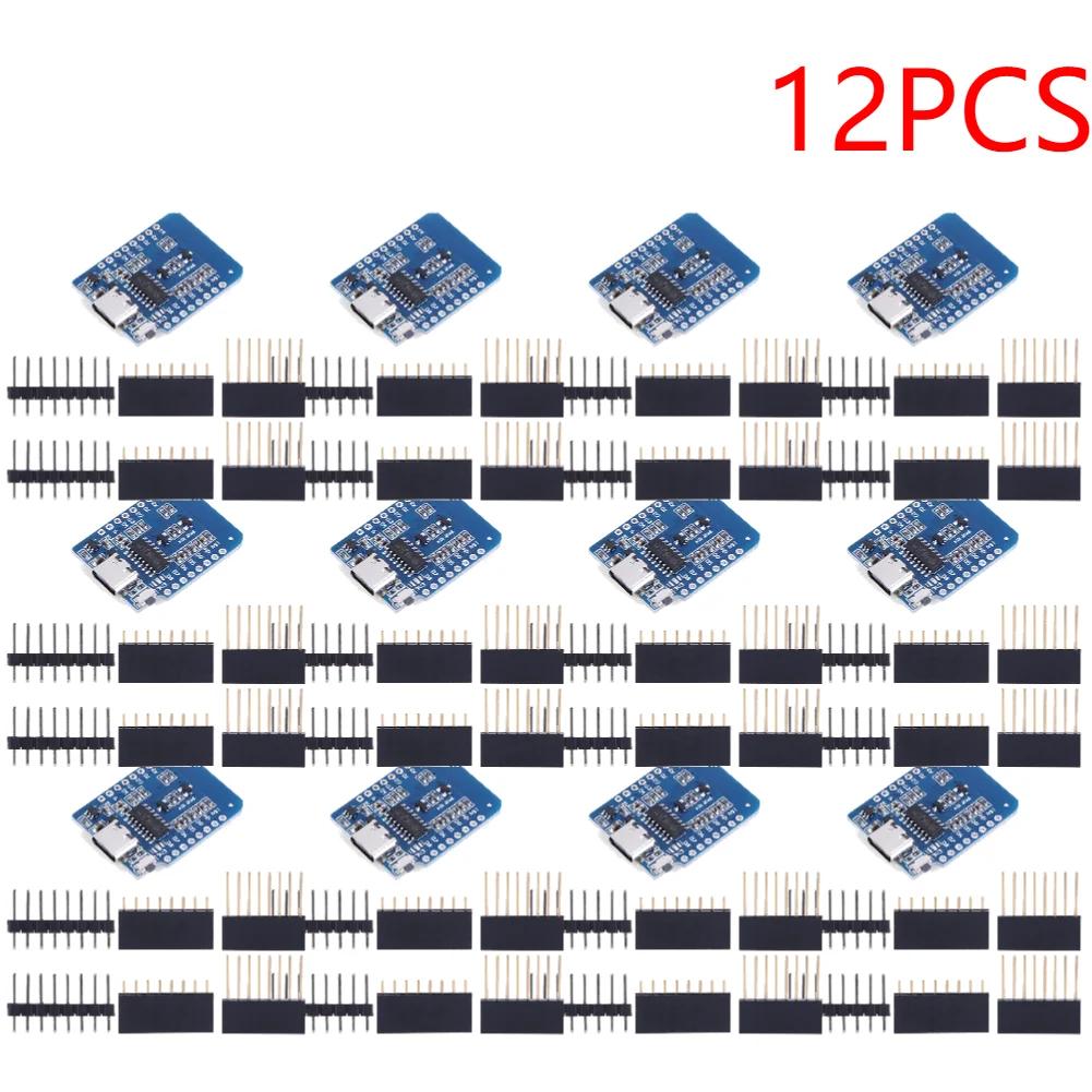 1-20PCS ESP8266 D1 Mini WIFI Development Board ESP-12F CH340G CH340 V2 Usb Wemos D1 Mini Nodemcu Lua Iot Board 3.3V Met Pins
